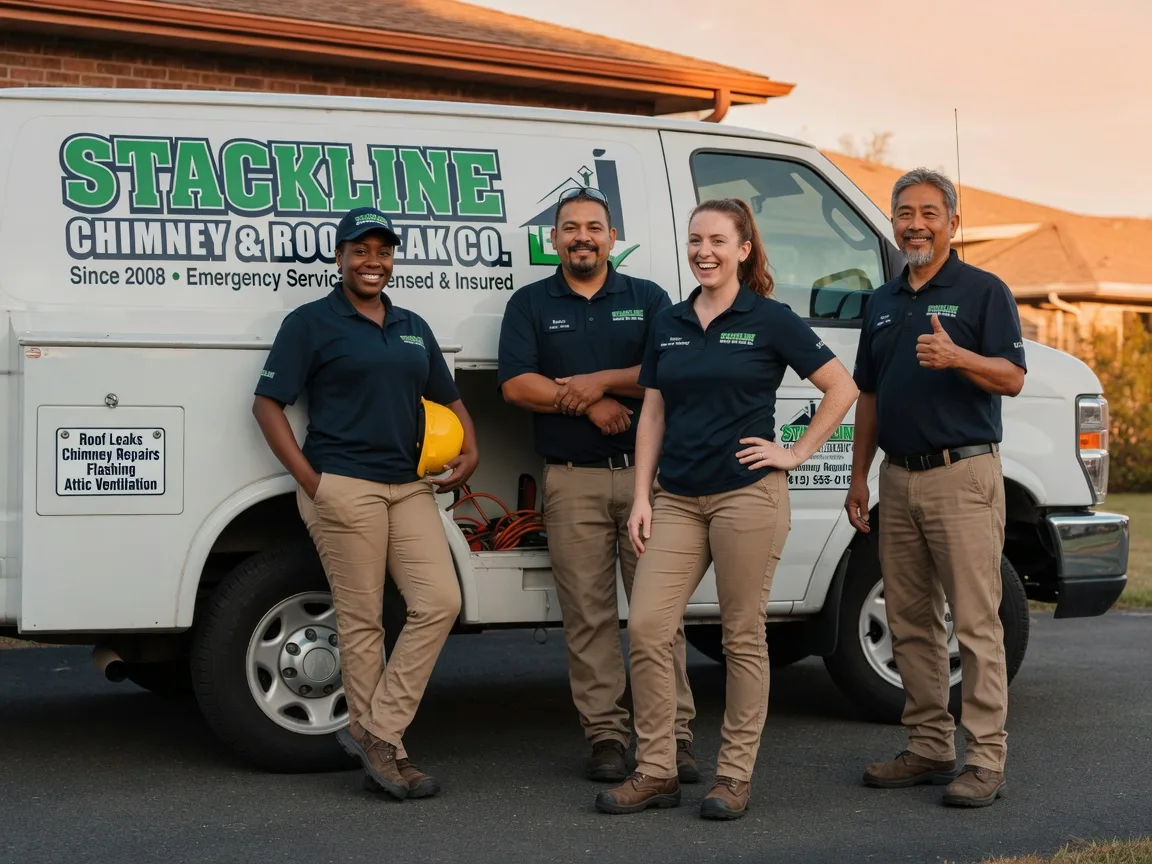 Chimney flashing repair company in Vass, NC